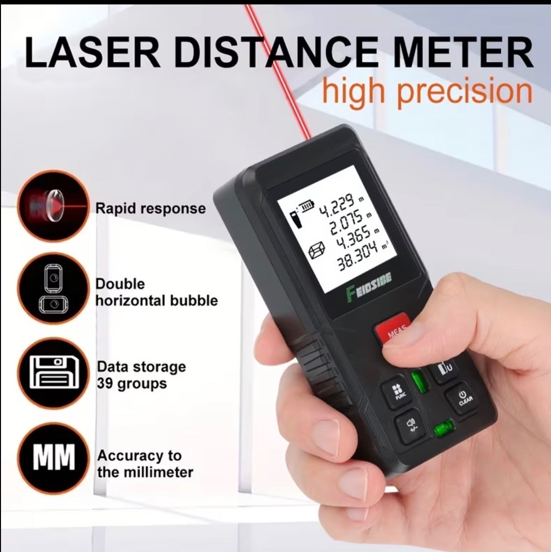 Wireless Digital Tape Measure
