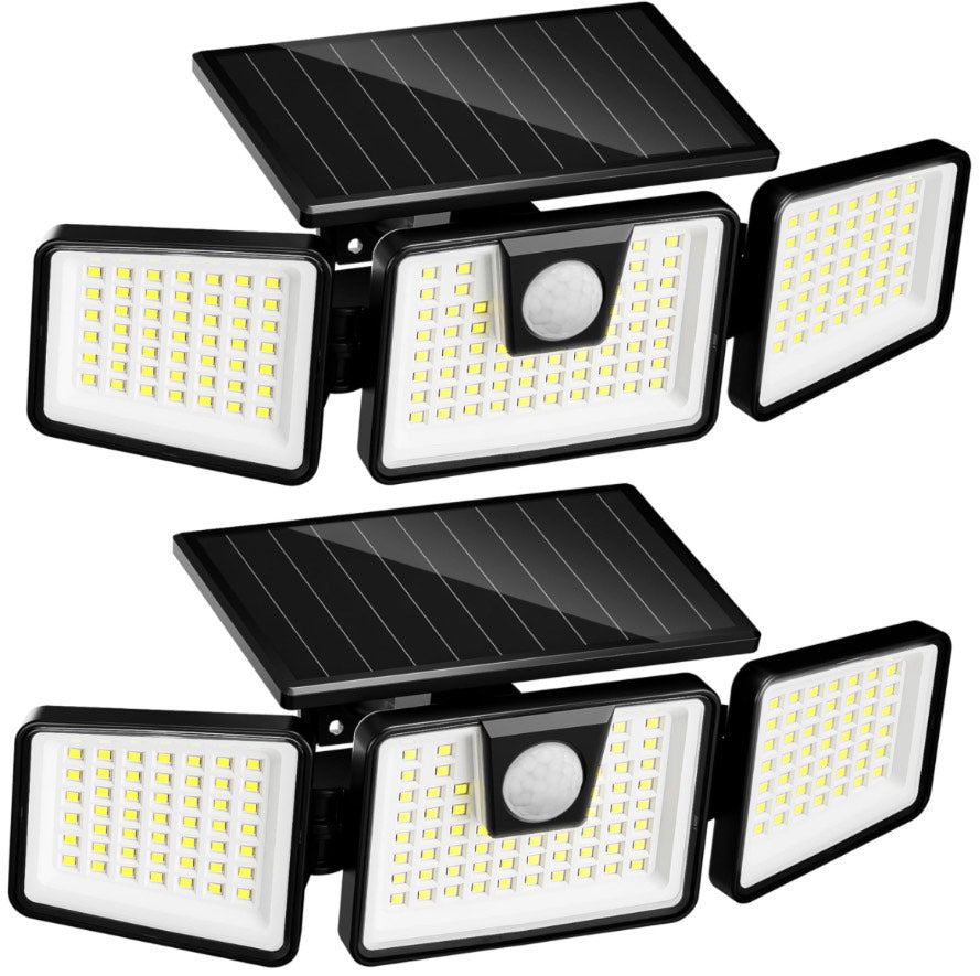 Solar Panel, Motion Sensor LED Outdoor Light
