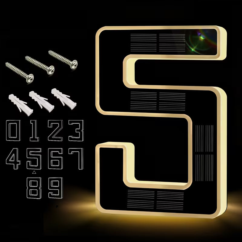 Motion Guard's Solar Powered LED House Lights