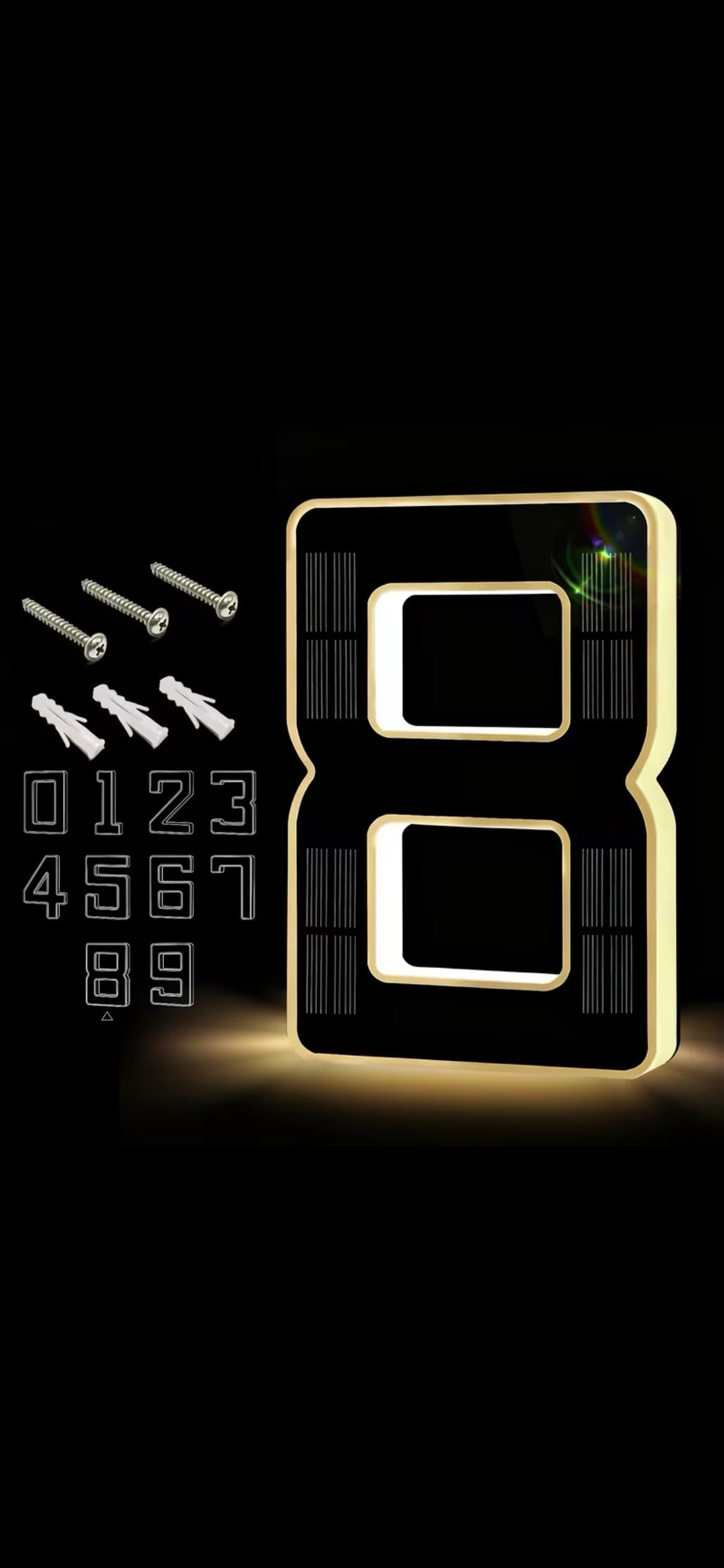 Motion Guard's Solar Powered LED House Lights