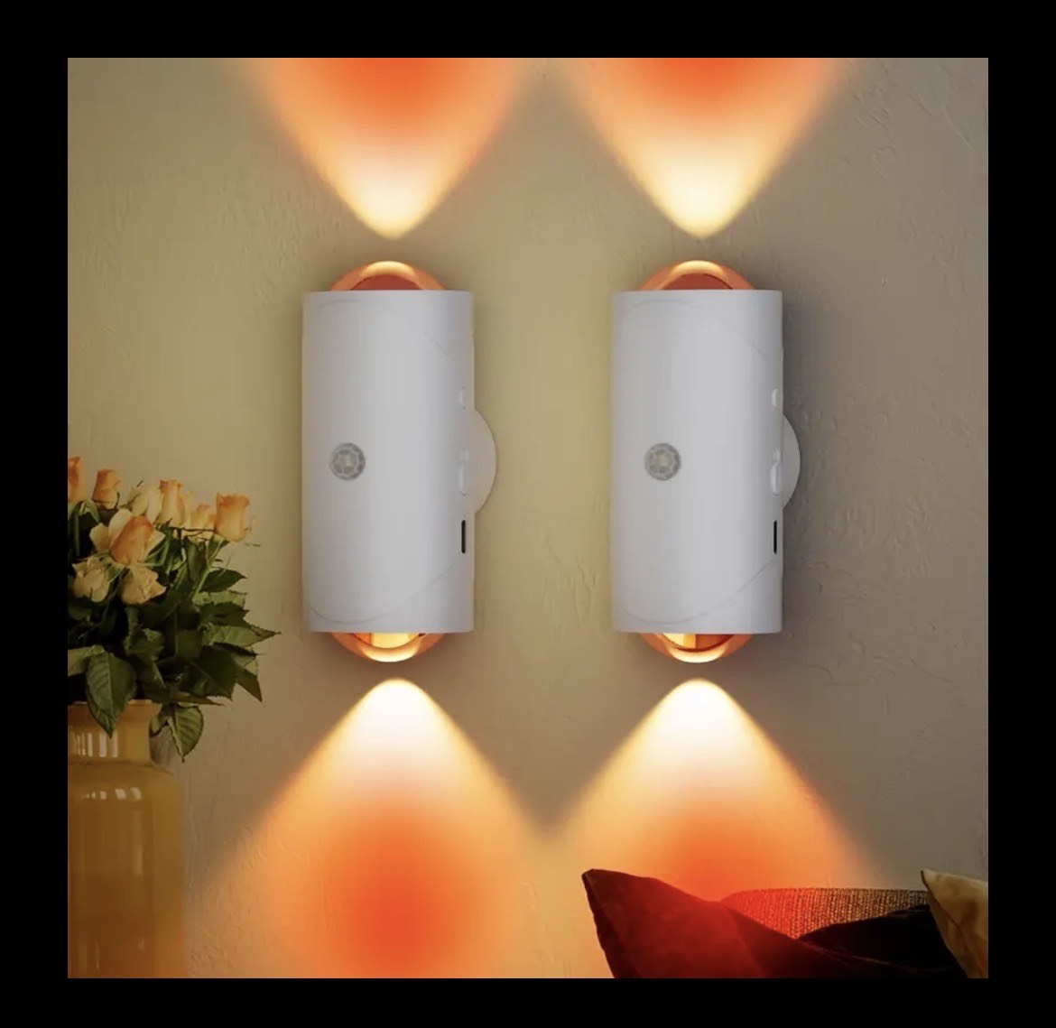 Motion Guard's Motion Sensor Night Light, Wall Lamp